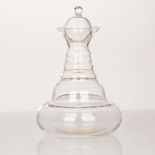Karaffe Alladin 1,3 Liter, Blume des Lebens gold