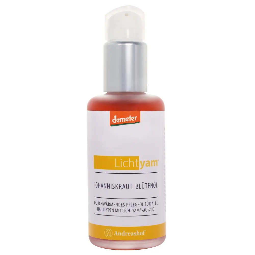 Lichtyam® Johanniskraut Blütenöl, Demeter, Rohkostqualität, 100 ml Image