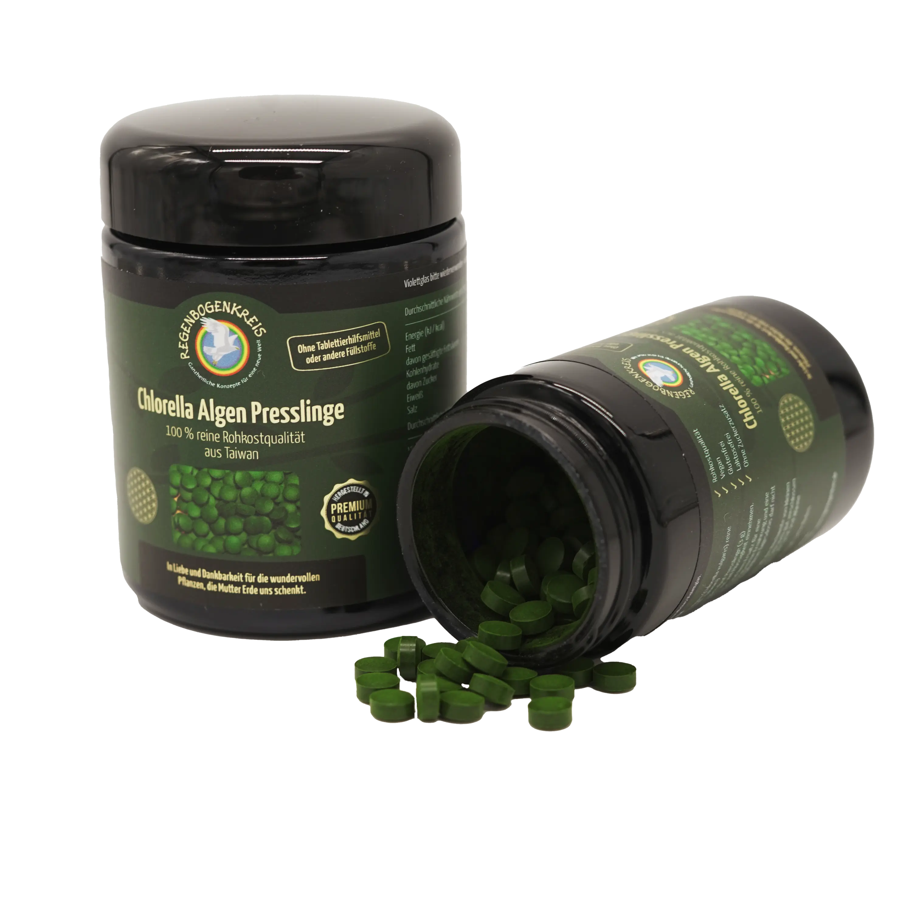 Chlorella Presslinge aus Taiwan Rohkost Image