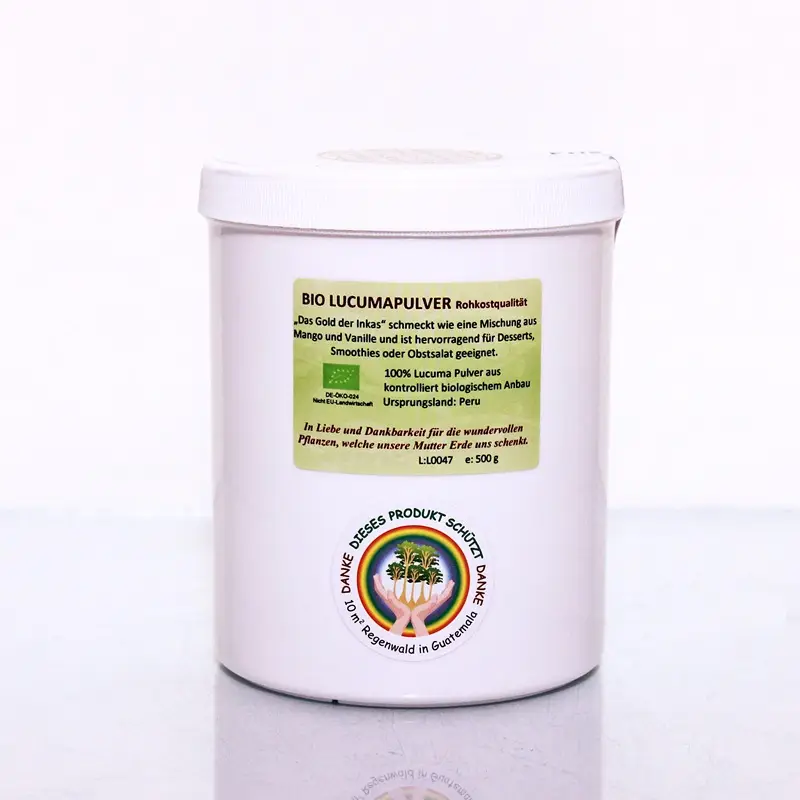 Lucuma Pulver Bio, Rohkostqualität 500g Image
