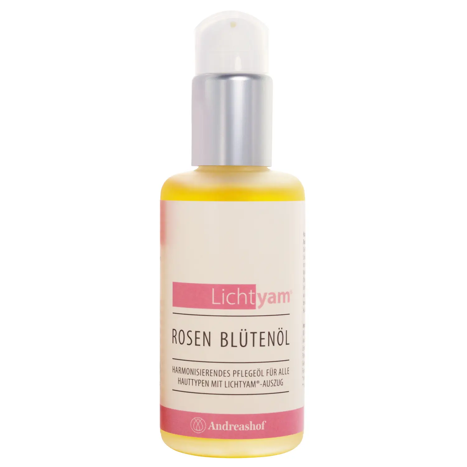 Lichtyam® Rosenblütenöl, Bio, Rohkost, 100 ml Image