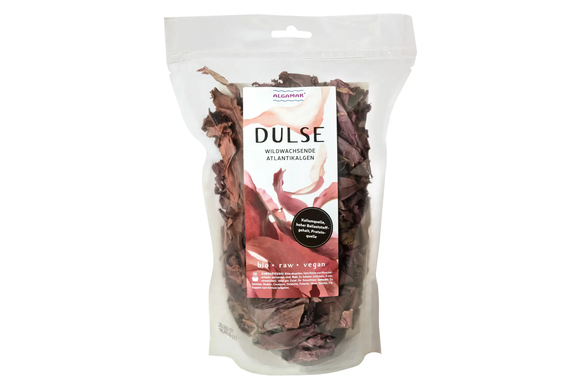 Dulse Algen Bio, Rohkost, 100 g Image