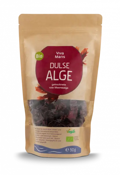 Dulse Algen, Bio, Rohkost, 50 g
