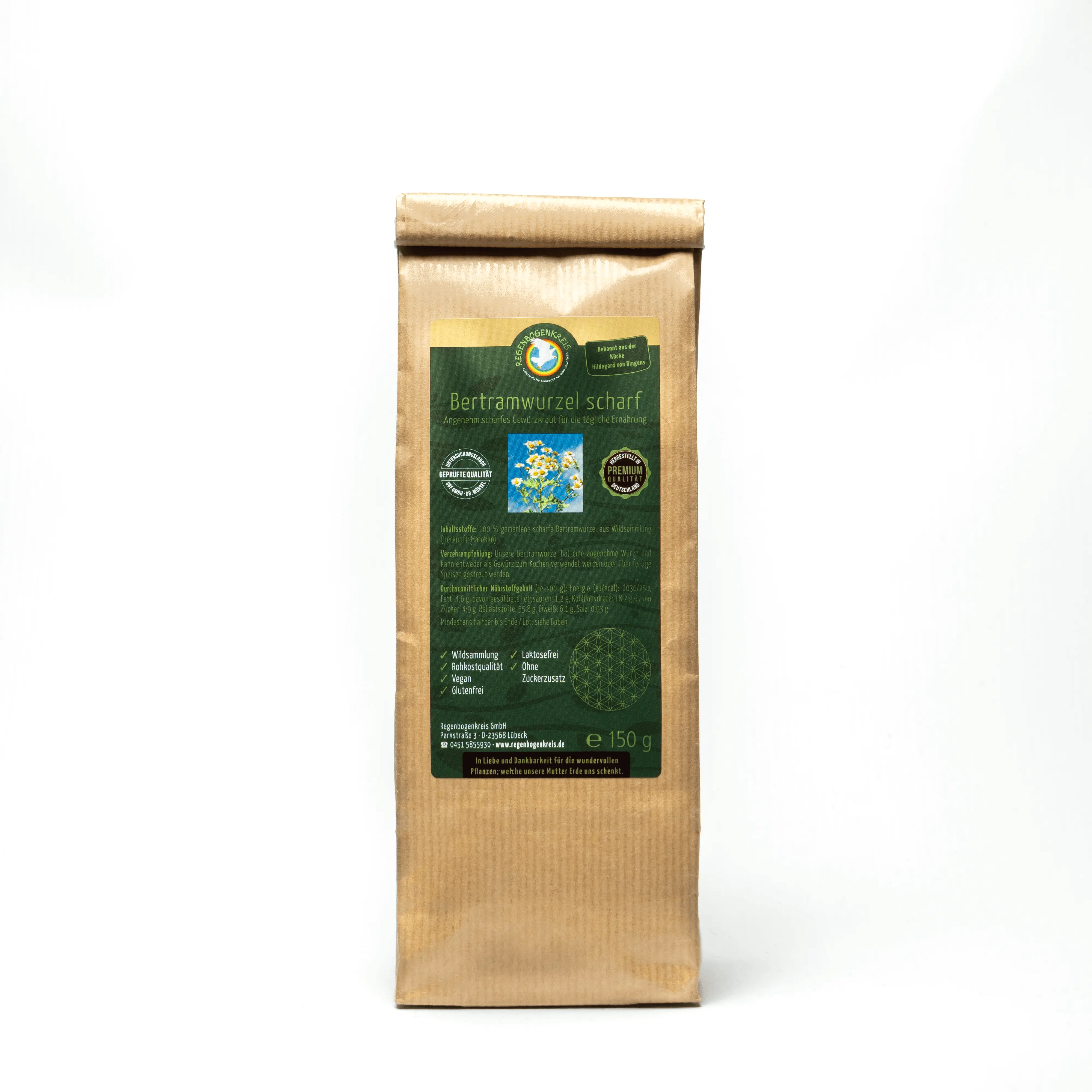 Bertramwurzel, scharf, Rohkost, Wildsammlung, 150 g Image