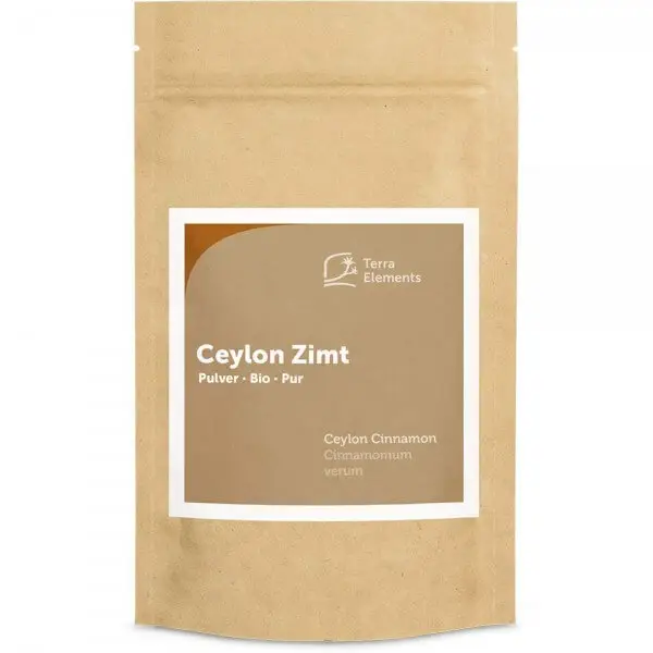 Ceylon Zimt Bio, Rohkost, 200 g