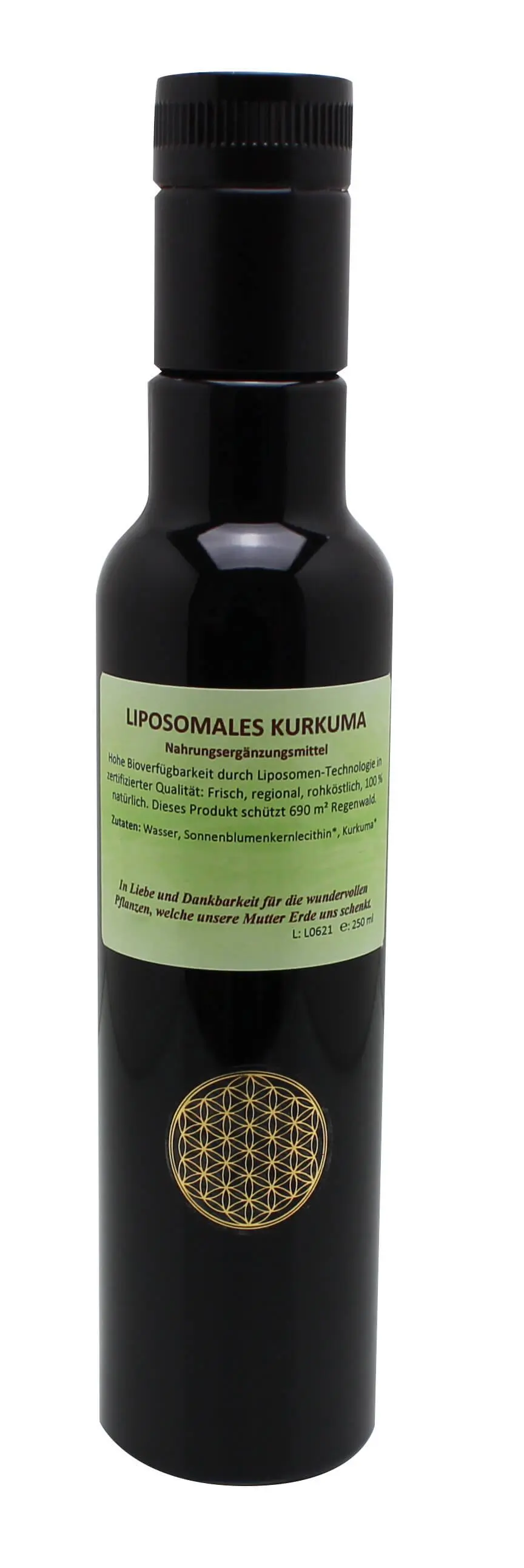 Liposomales Curcumin Rohkost, 250 ml Image