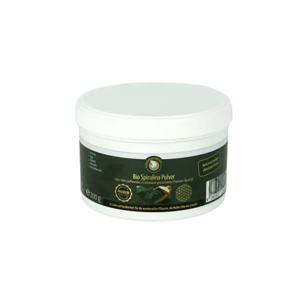 Spirulina Pulver, Bio, 200 g