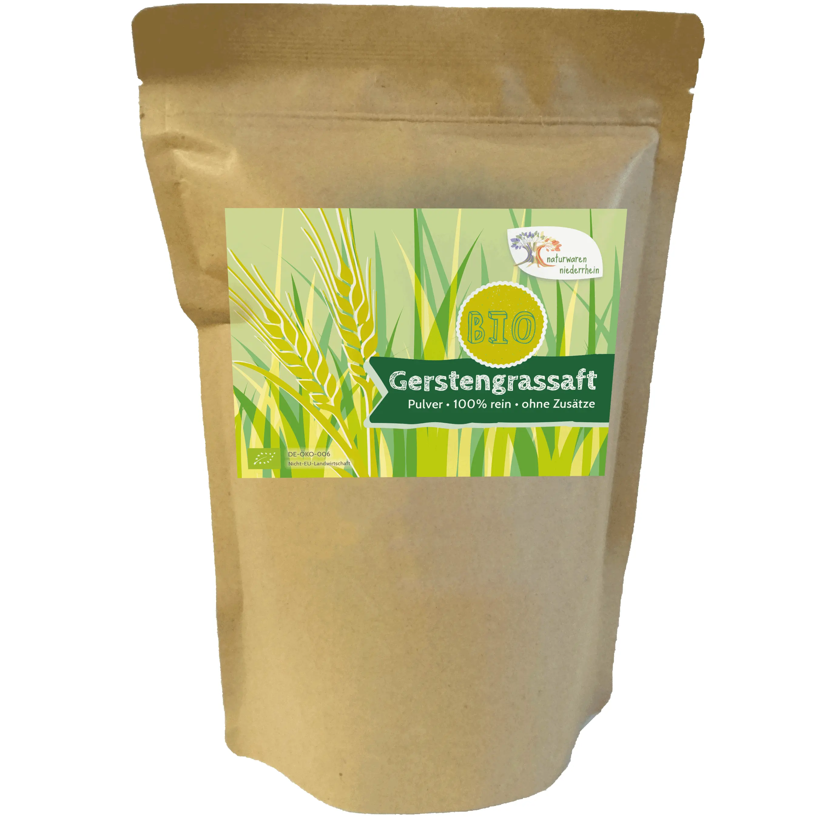 Gerstengrassaft Pulver Bio, Rohkost, 250 g Image