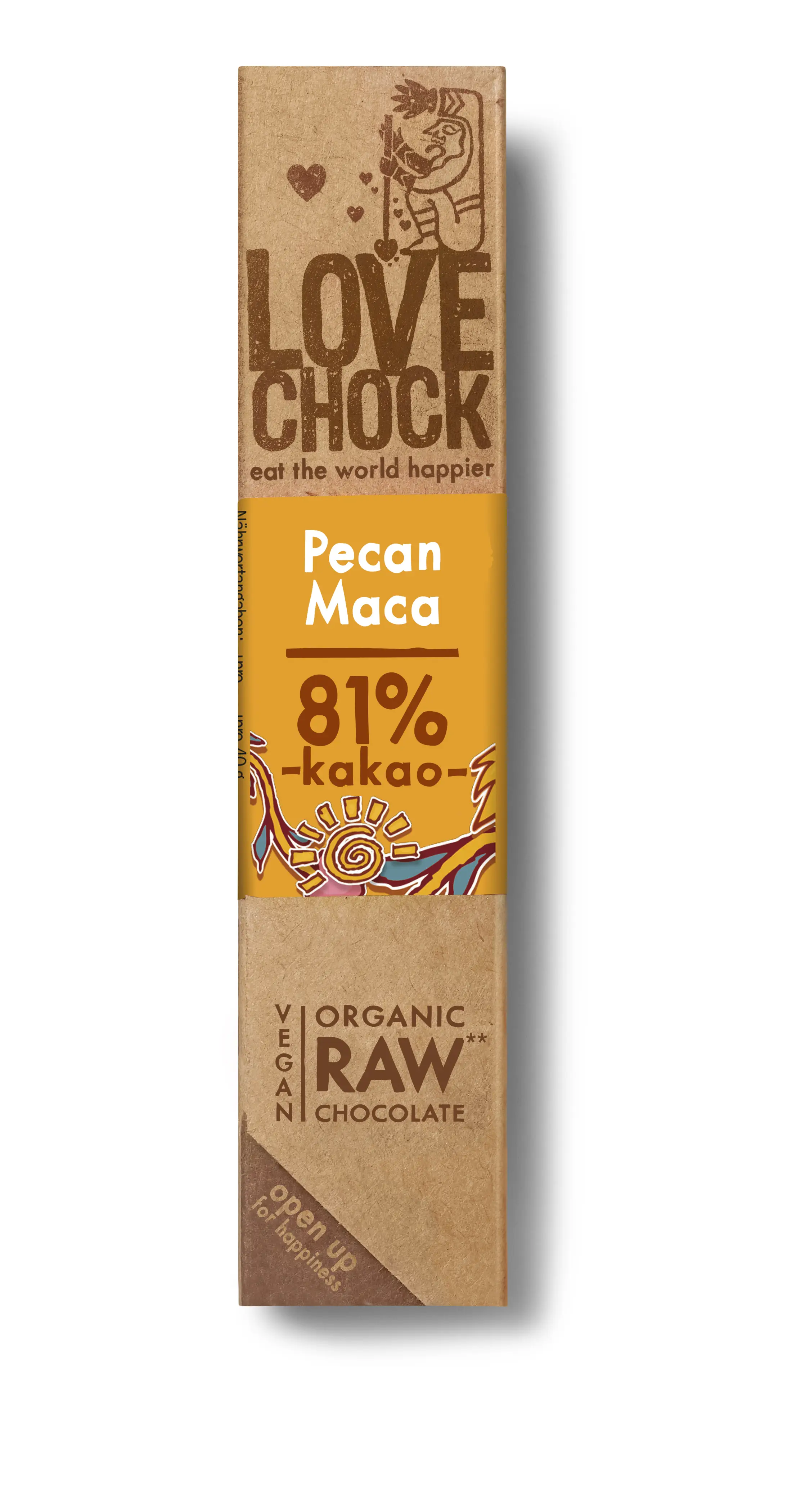Lovechock Pecan/Maca Bio, Rohkost, 40 g Image