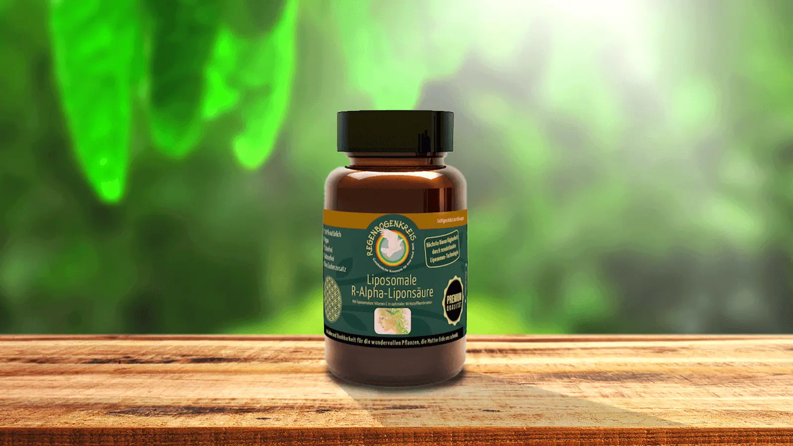 Liposomale R-Alpha Liponsäure + Vitamin C, 30 Kapseln Image