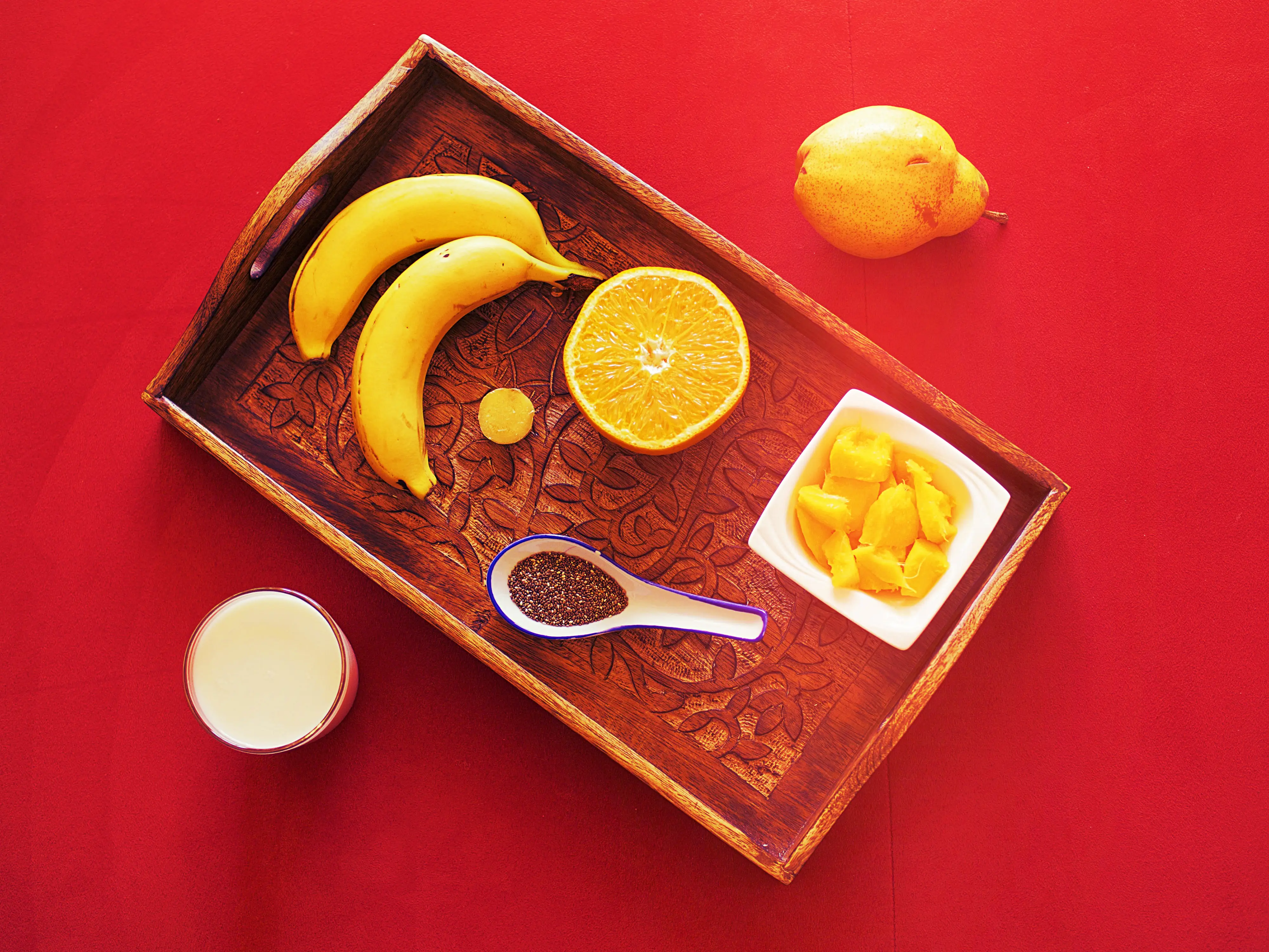 Früchte Smoothie mit Chiasamen