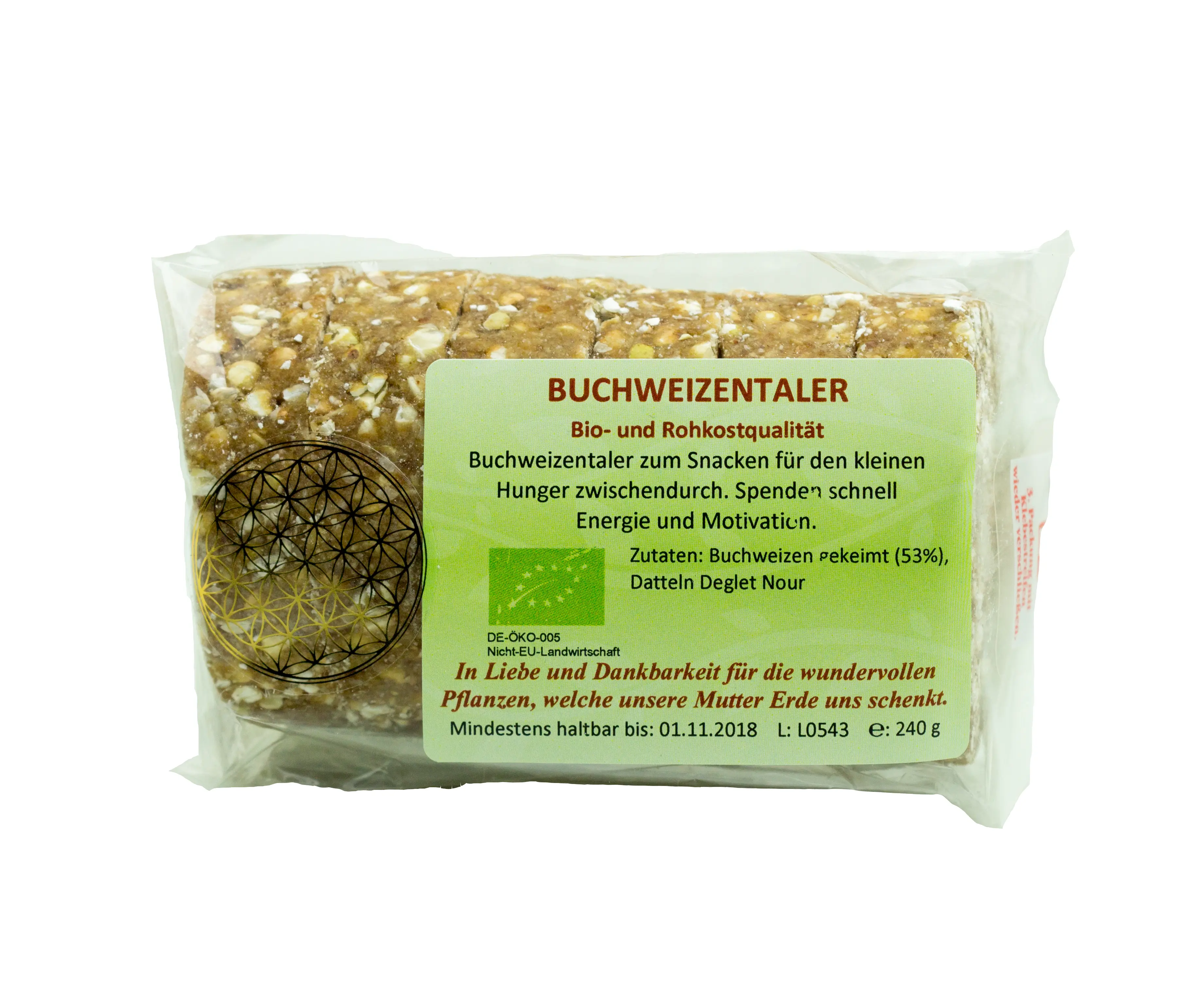 Buchweizentaler Bio, Rohkost Image