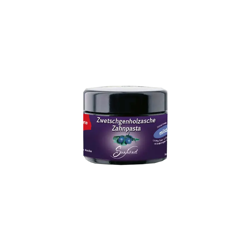 Zwetschgenholzasche-Zahnpasta mild, 30ml Image