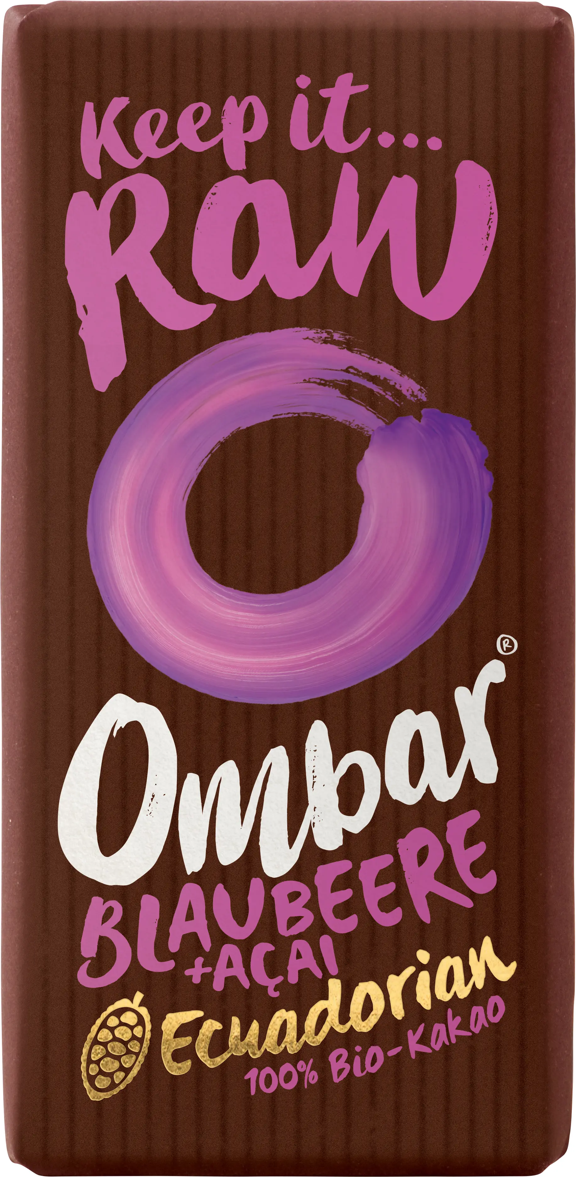 Ombar Acai Blueberry Bio, Roh 35g Image