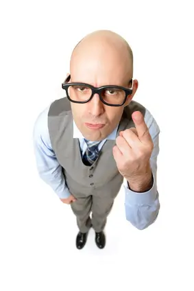 Gutmensch Zeigefinger