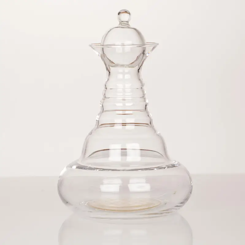 Karaffe Alladin 1,3 Liter, Blume des Lebens gold Image