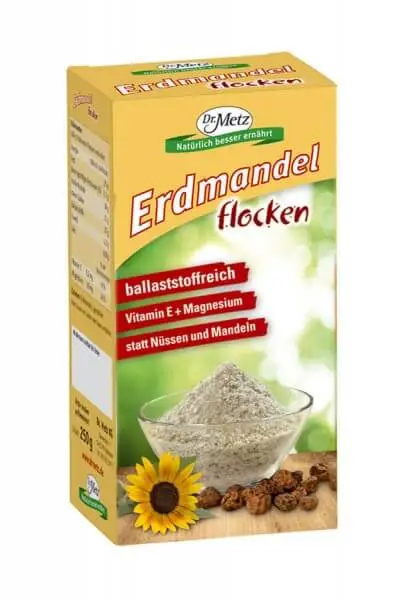Erdmandel Flocken, glutenfrei, 250g