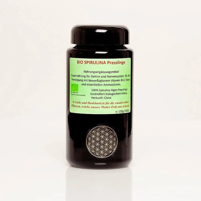 Spirulina Tabletten, Bio 300 Stück Image