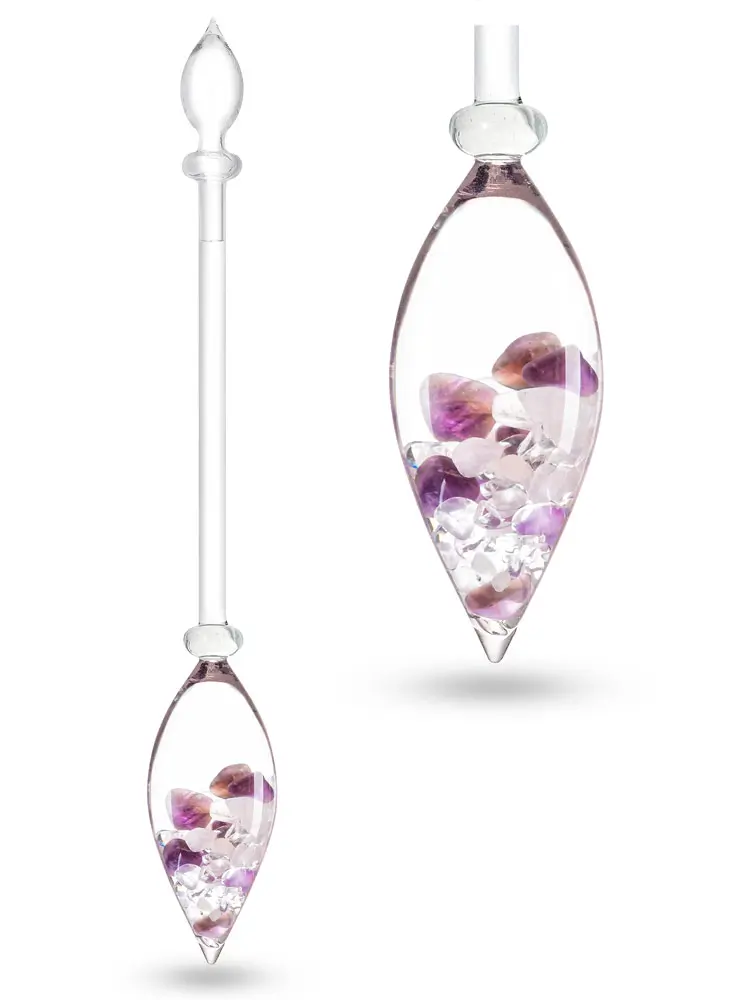 Edelsteinstab Phiole Wellness Image