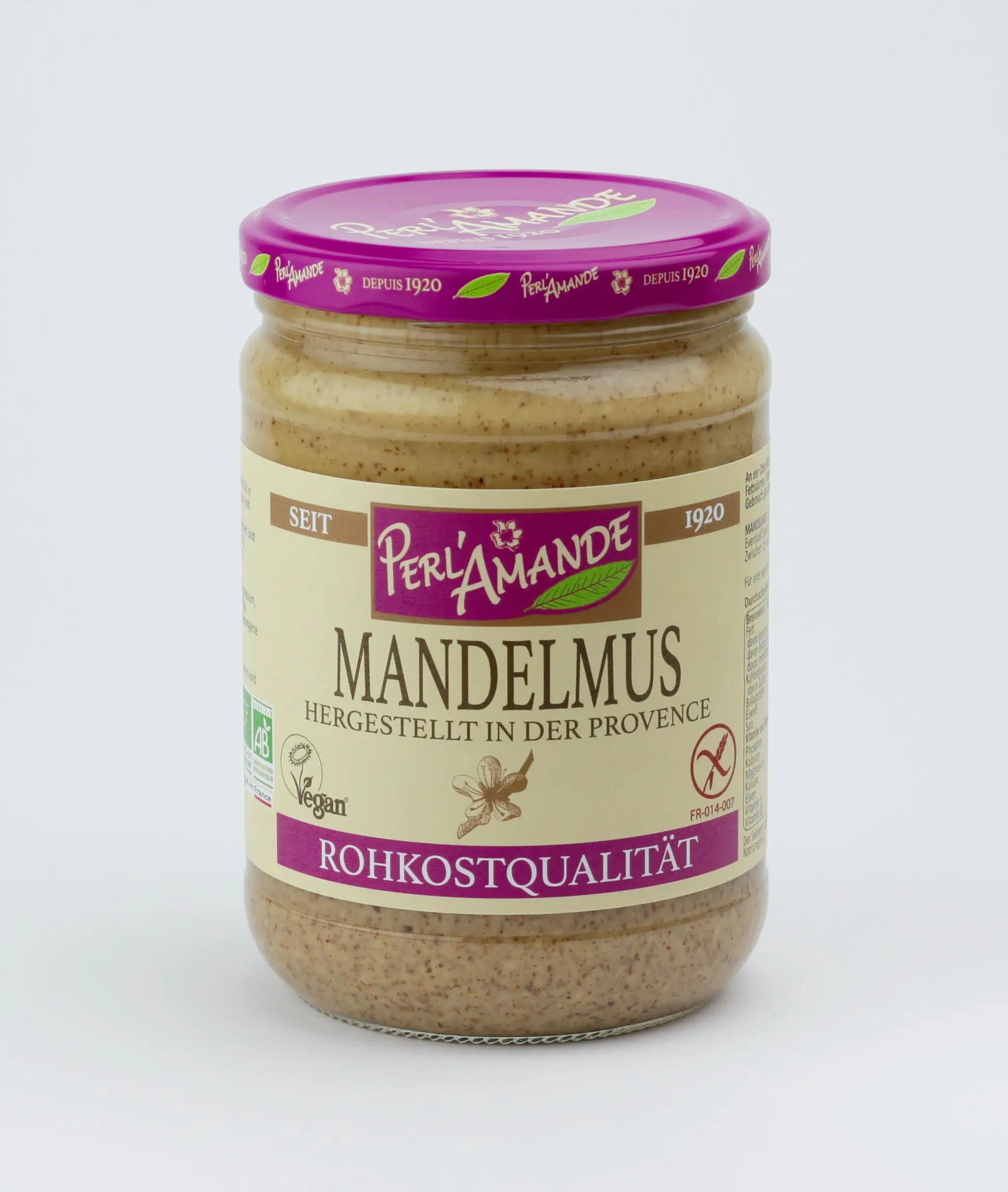 Mandelmus braun, Bio, Rohkost, 250 g Image