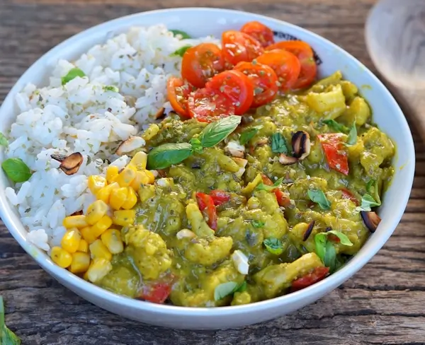 Veganes Gemüse Curry | Regenbogenkreis