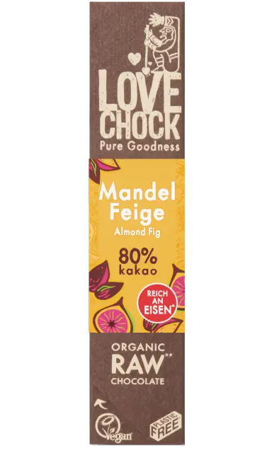 Lovechock Mandel/Feige Bio, Roh 40g Image
