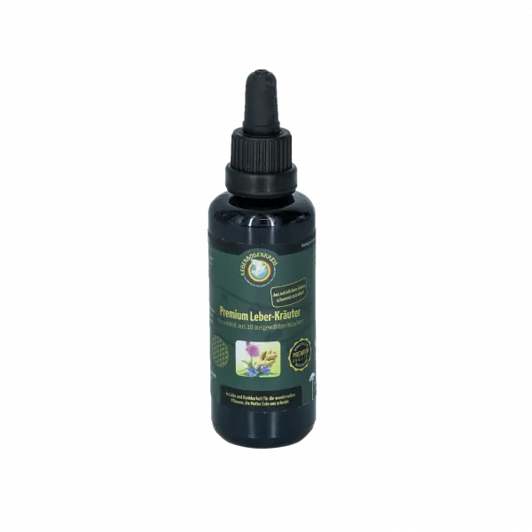 Premium Leber-Kräuter Tinktur, 50 ml