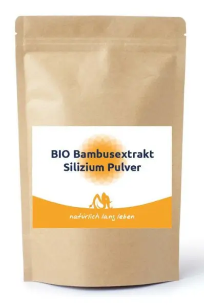 Bambusextrakt / Silizium Pulver, Bio, 100 g