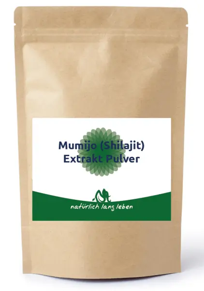 Mumijo (Shilajit) Extrakt Pulver, 100 g (neue Rezeptur)