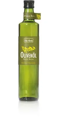 Olivenöl kaltgepresst Bio, Rohkost