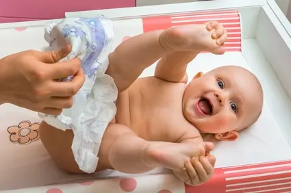 Baby Windeln Kokosöl