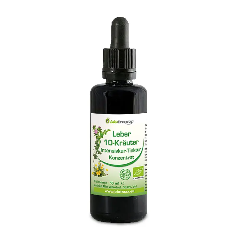 Leber 10-Kräuter Intensivkur Konzentrat 50 ml Image