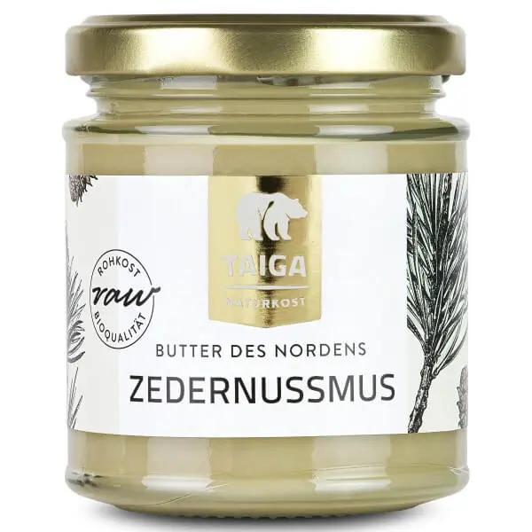 Zedernuss-Mus, Bio, Rohkost, 190 g