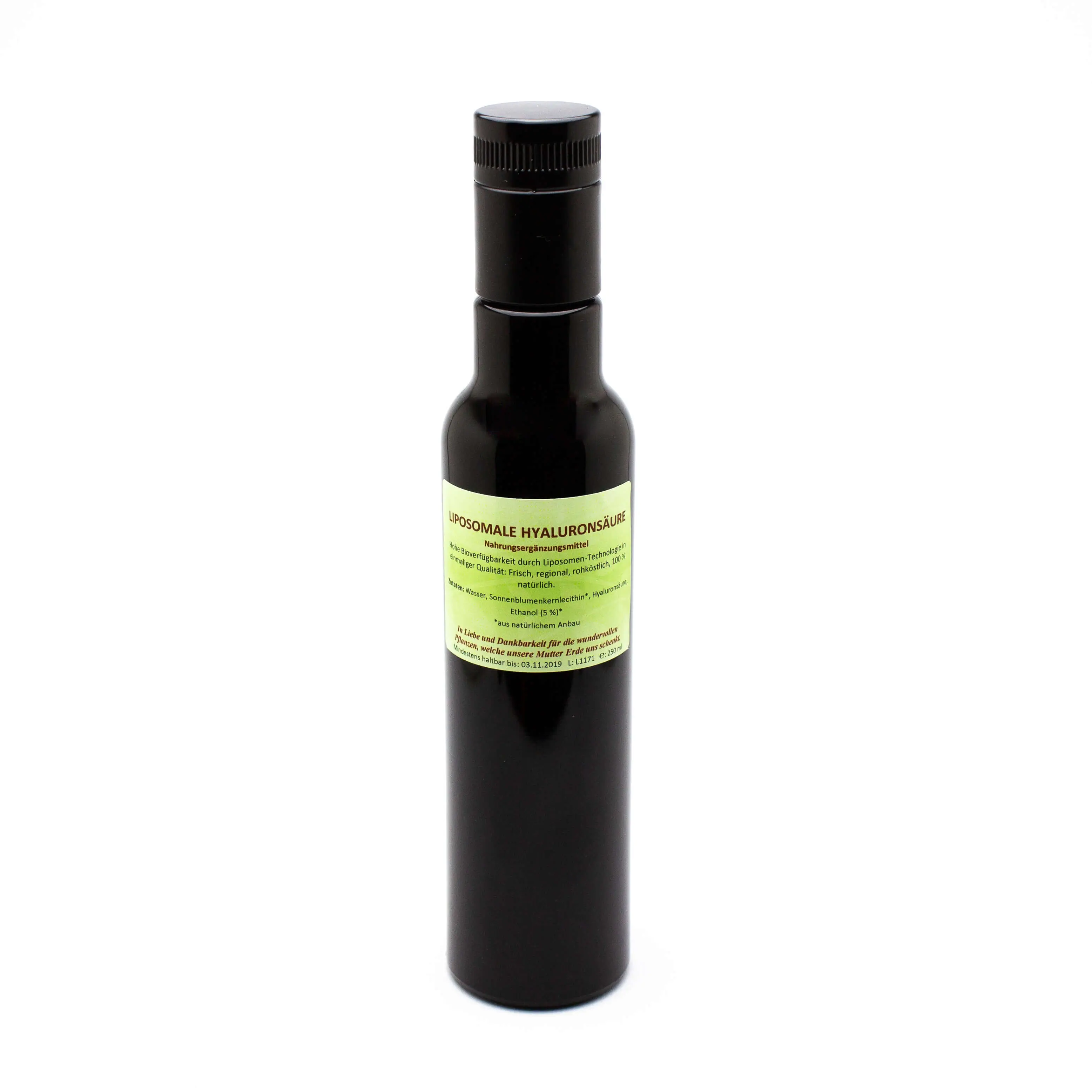 Liposomale Hyaluronsäure Rohkost, 250 ml Image