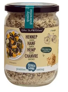 Hanfsamen geschält, Bio, Rohkost, 275 g Image