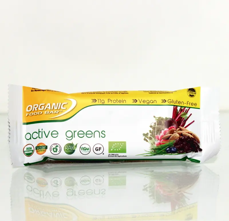 Active Greens-Riegel Bio, Roh 70 g Image