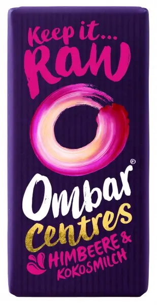 Ombar Centres Himbeere & Kokosnuss Bio, Rohkost, 35 g