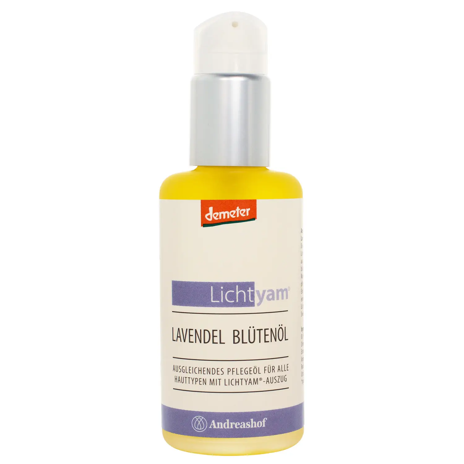 Lichtyam® Lavendel Blütenöl, Demeter, Rohkostqualität, 100 ml Image