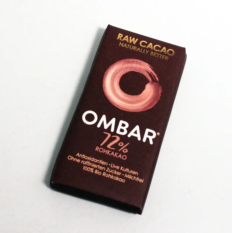 Ombar Dark 72 %, Bio, Roh, Fair 35 g Image
