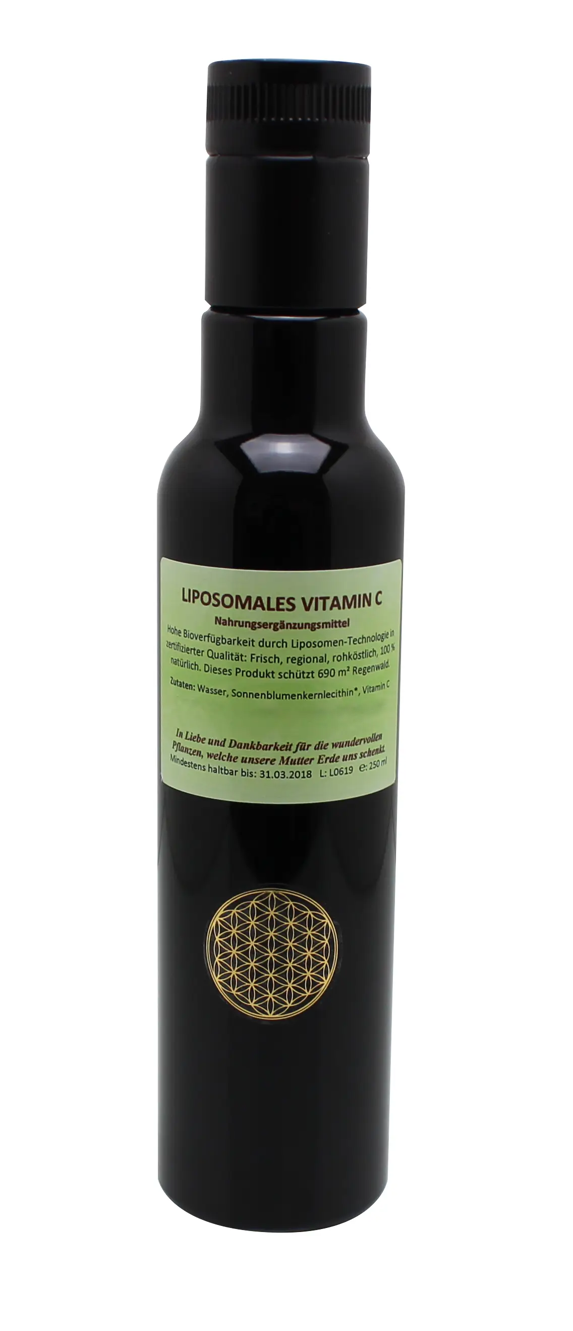 Liposomales Vitamin C Rohkost, 250 ml Image