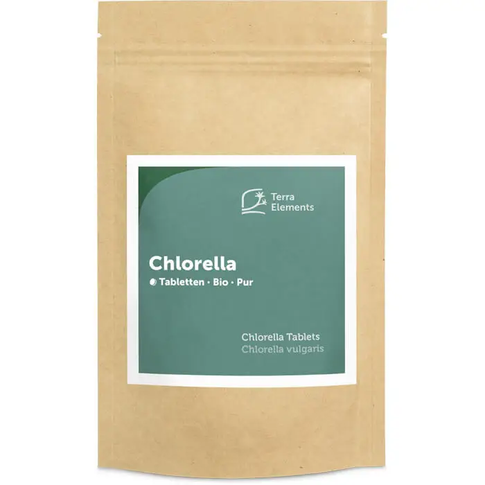 Chlorella Tabletten, Bio, Rohkost, 240 Stück Image