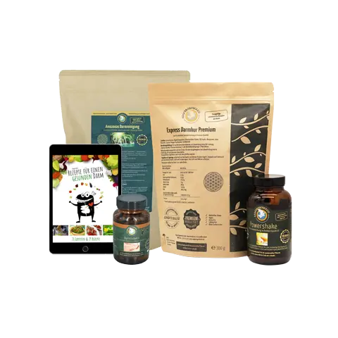 Premium Darmsanierung Set (Kapseln) + Gratis E-Book