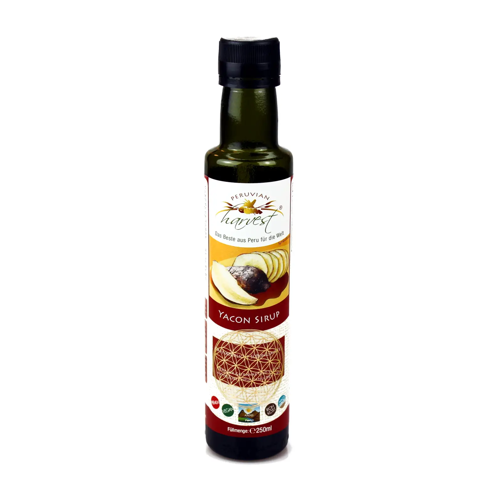 Yacon Sirup Wildsammlung, Rohkost, 250 ml Image