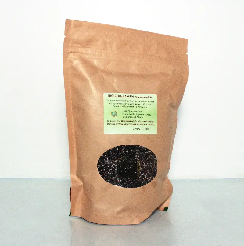 Chiasamen Bio, Rohkostqualität 500g Image