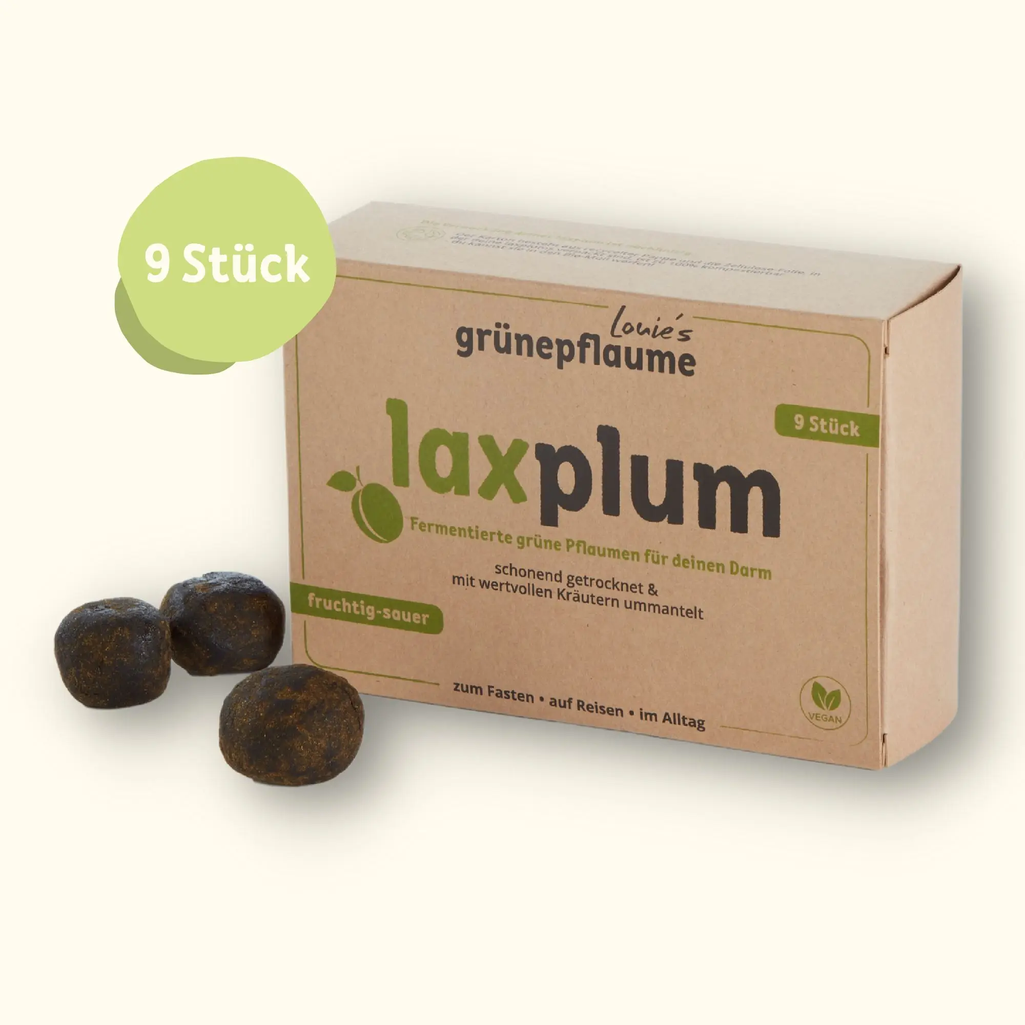 LaxPlums, Fermentierte Pflaumen aus nachhaltigem Anbau, Rohkost Image