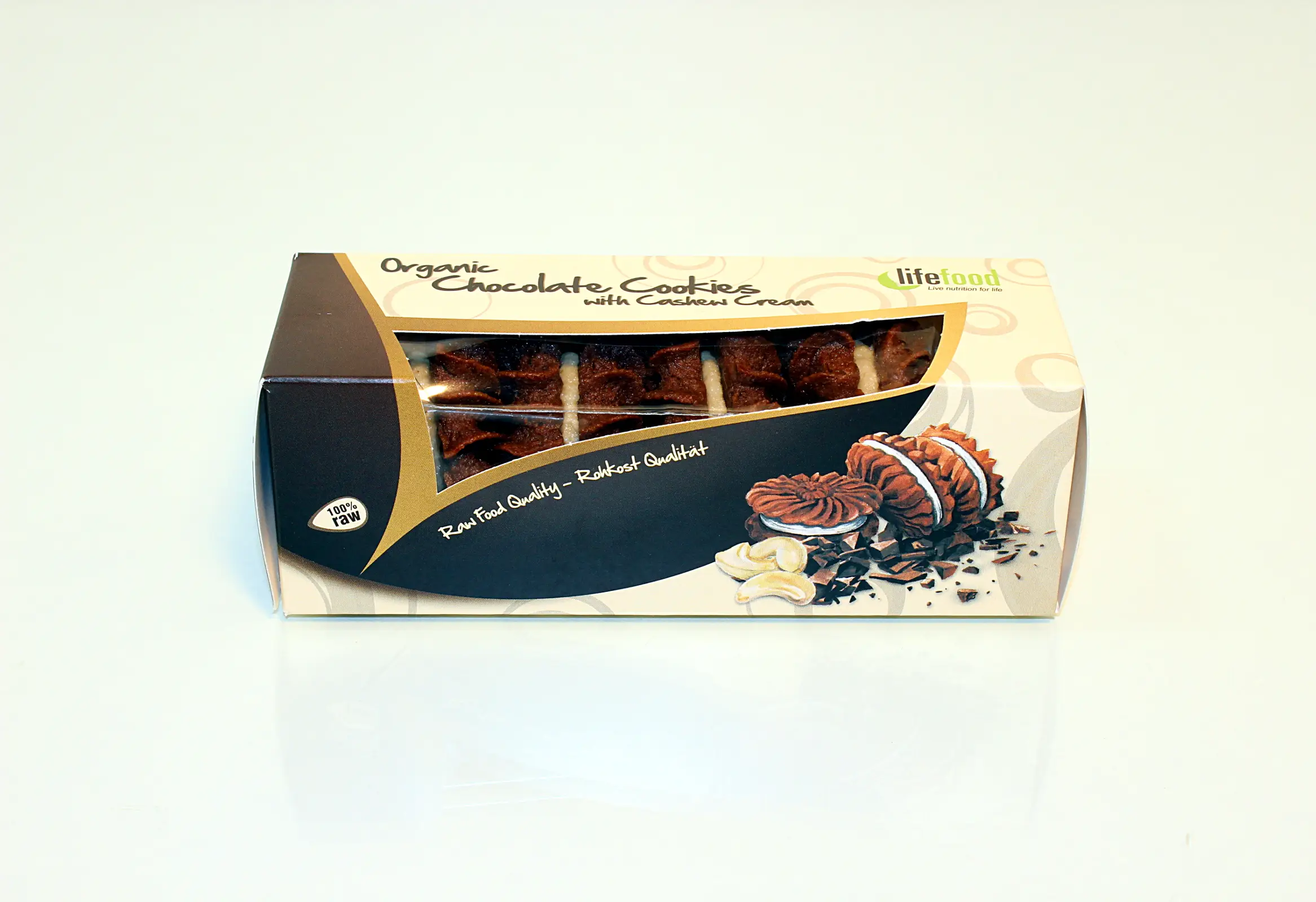 Rohkostkekse Schoko mit Cashewcreme Bio, 80 g Image