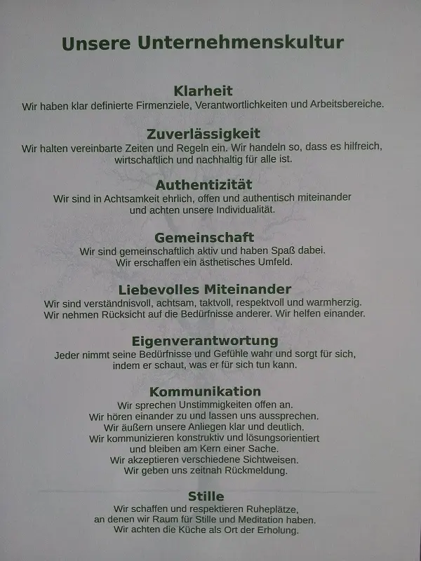 Regenbogenkreis Unternehmenskultur