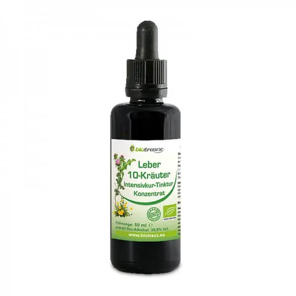 Leber 10-Kräuter Intensivkur Konzentrat 50 ml