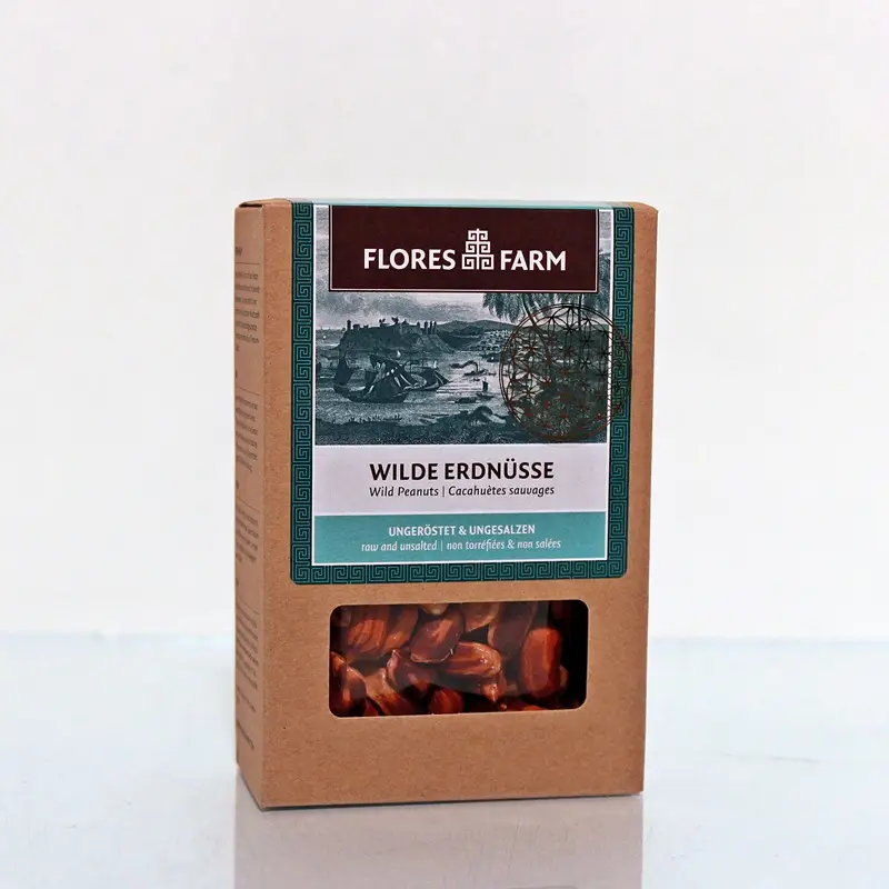 „Wilde“ Erdnüsse, Premium Bio, Rohkost, 100 g Image