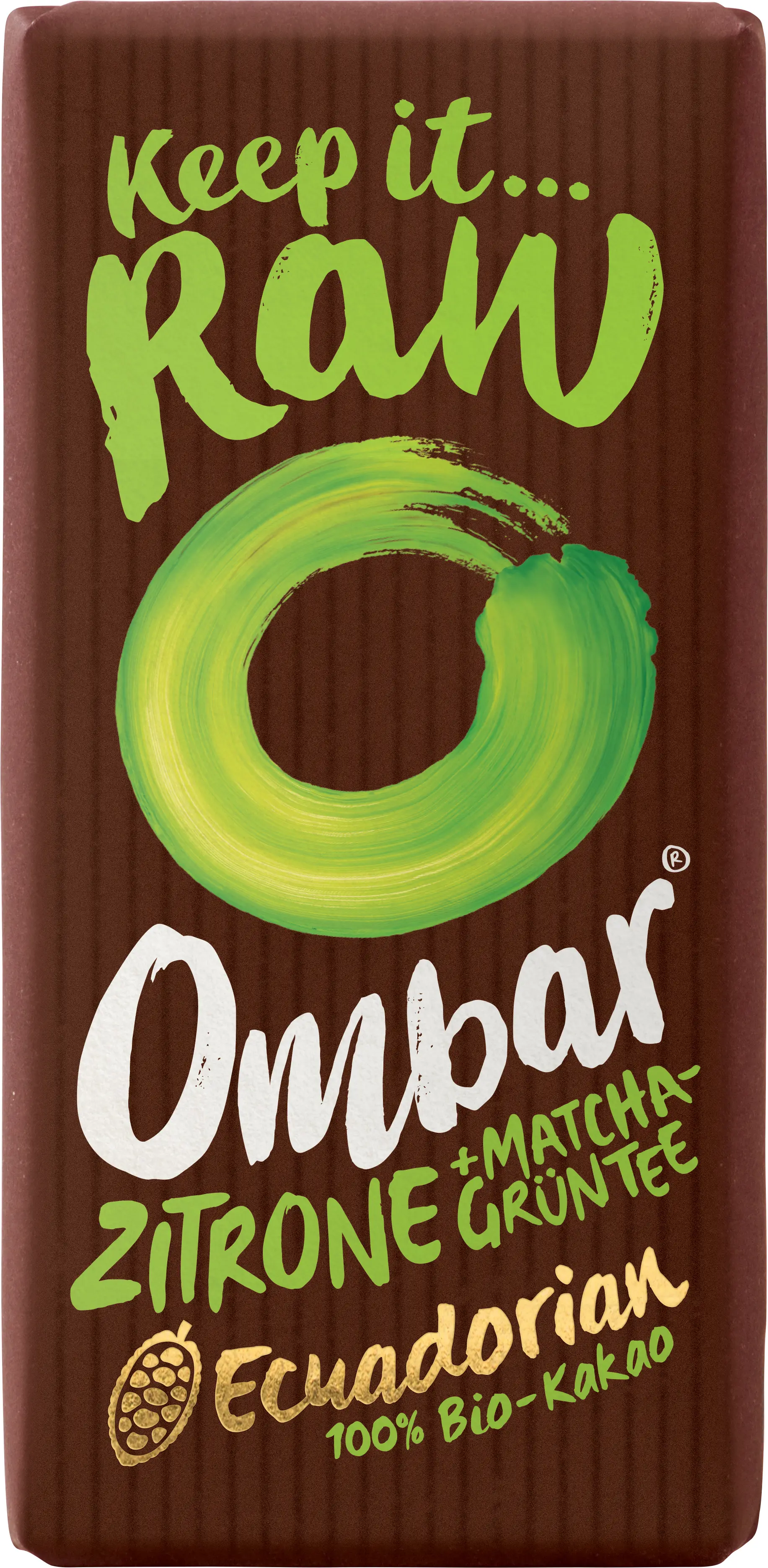 Ombar Green Tea & Lemon, Bio, Roh 35g Image